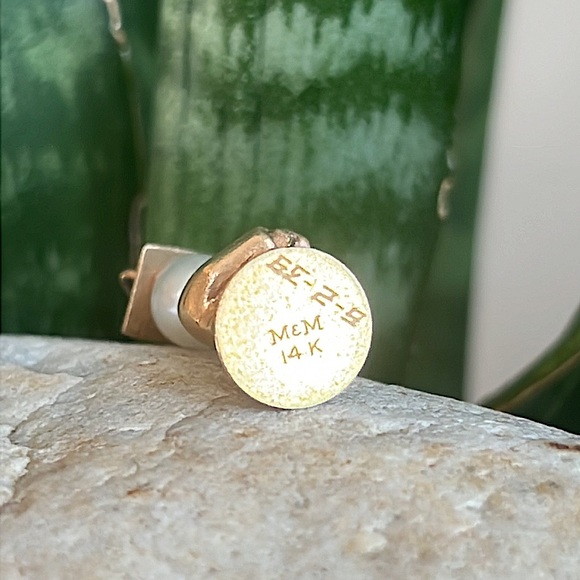 14 karat gold charm can be worn as pendant or bracelet - Picture 5 of 5